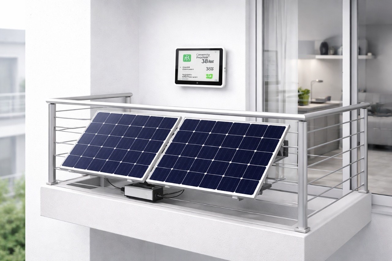 KI-optimiertes Balkonkraftwerk mit Smart Home Steuerung